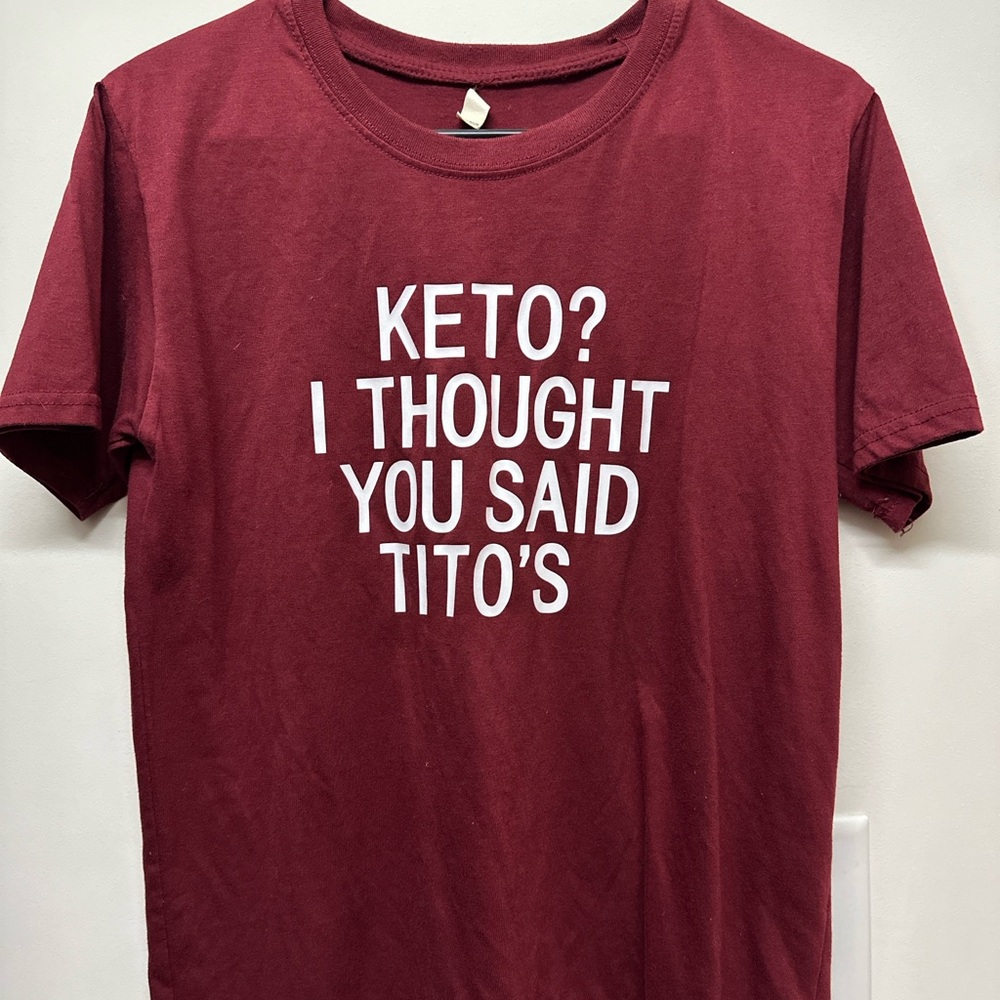 Maroon Graphic Tee